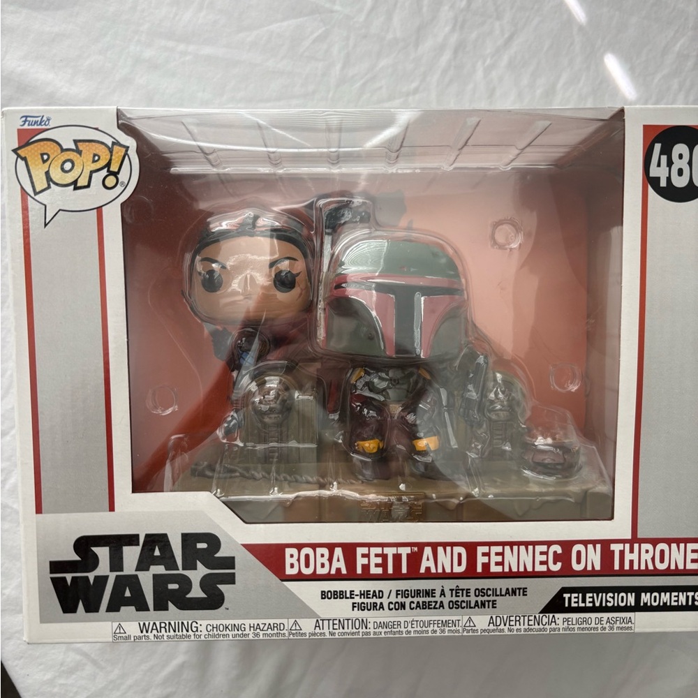 Funko Pop! Star Wars Boba Fett and Fennec Figure